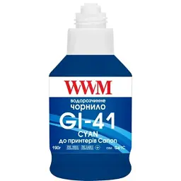 Чорнило WWM Canon GI-41 для Pixma G2420/3420 190г Cyan (KeyLock) (G41C) - мініатюра 2