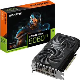 Відеокарта GeForce RTX 5060 Ti 8GB Gigabyte WindForce Max OC (GV-N506TWF2MAX OC-8GD)