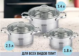 Набір посуду Rainstahl RS-CW 1644-06 6 предметів - мініатюра 3