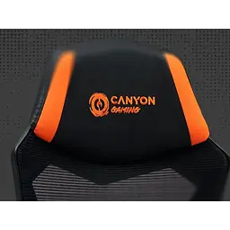 Ігрове крісло Canyon Flow MCH01 Mesh Black Orange (CNE-MCH01) - мініатюра 7