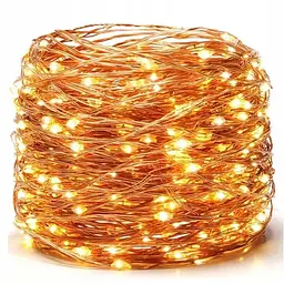 Сонячна гірлянда SuperLED Stringo 20 метрів, на 200 LED-лампочок, 8 режимів