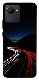 Чохол Demsky Червоно-біла дорога для Realme C30