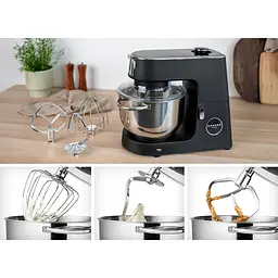 Планетарний тістоміс Mozano Kitchen Advanced з підігрівом 6.2 л 3200 Вт 11 швидкостей - мініатюра 4