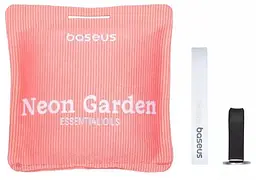 Ароматизатор Baseus Margaret Car Air Freshener Neon Garden рожевий - мініатюра 4