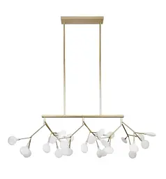 Люстра LED PETALS Levistella 918LP264-27 GD+WH