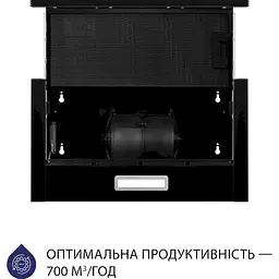 Витяжка телескопічна Minola HTL 5214 BLF 700 LED - мініатюра 3
