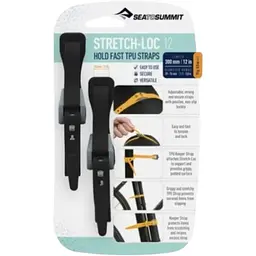 Набір стяжок Sea To Summit Stretch-loc 12 12mmx300mm 2 Pack Black (1033-STS ATD2079-01020115)