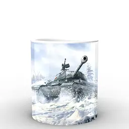 Кухоль GeekLand World of Tanks зима WT.02.013 330 мл білий - мініатюра 2