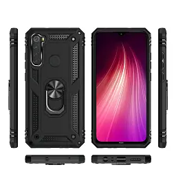 Панель BeCover Military для Xiaomi Redmi Note 8 Black (704595) - мініатюра 2