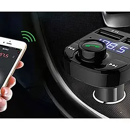 Автомобільний модулятор трансмітер Ugreen X8 Bluetooth A2DP/V4.2+EDR MP3 плеєр USB заряджання - мініатюра 9