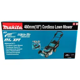 Газонокосарка акумуляторна самохідна Makita DLM462Z (46 см, 20-75 мм, 60 л, BL, LXT, без акумуляторів та зарядного пристрою) - мініатюра 6