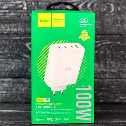 Зарядний пристрій блок Hoco N31 Leader 100 W 3*USB-C виходу