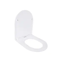 Сидіння для унітаза Qtap (Robin, Aries) з мікроліфтом Slim QT99HXU13W, Білий - мініатюра 2
