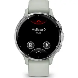 Смарт-годинник Garmin Venu 3S Silver Stainless Steel Bezel with Sage Gray Case and Silicone Band (010-02785-01/51) [111836] - мініатюра 6