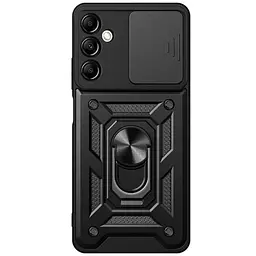 Чохол Primo Shockproof для Samsung Galaxy S25 FE (SM-S731) протиударний, з підставкою і шторкою камери Black