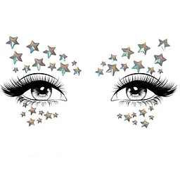 Leg Avenue Celeste face jewels Sticker