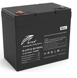 Акумуляторна батарея для ДБЖ Ritar LiFePO4 12.8 V / 100 А*ч (R-LFP12.8V100AH-mini)