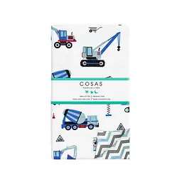 Дитяча постільна білизна в ліжечко BLUE BUILDING COSAS (4822052079799) - мініатюра 4