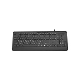Клавіатура Gembird Slim Multimedia USB Black (KB-MCH-05-CYRL) - мініатюра 3