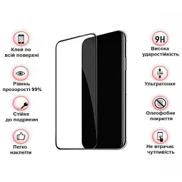 Скло захисне BeCover Apple iPhone 15 Plus Black (709788) - мініатюра 4
