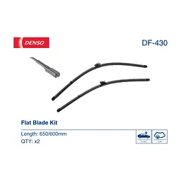 Щетка стеклоочистителя Denso DF-430 - миниатюра 2