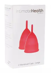 Менструальні чаші Mae B Intimate Health 2 Large Menstrual Cups - мініатюра 6
