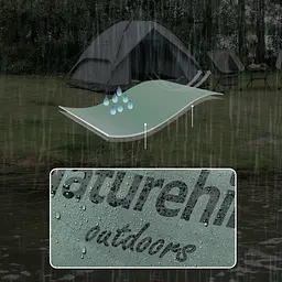 Намет тримісний автоматичний Naturehike NH21ZP008, оливково-зелений - мініатюра 8