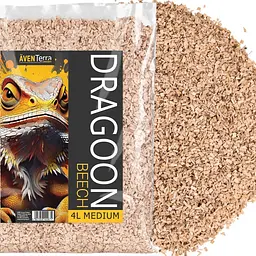 Натуральна деревна підстилка Aventerra DRAGOON Beech Medium 4л для рептилій, павуків і гризунів - мініатюра 4
