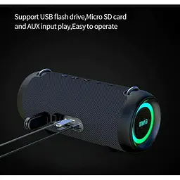 Портативна колонка Mifa A90 Black - мініатюра 8
