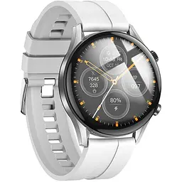 Смарт-годинник HOCO Y7 Pro Smart sports watch(call version) Metal Gray - мініатюра 3