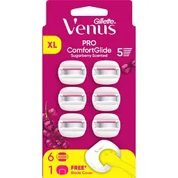 Змінні картриджі для гоління Venus Pro ComfortGlide Sugarberry 6 шт.