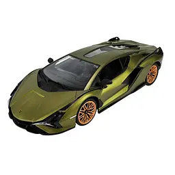 Машина на р/к PM1407GREEN POWERMOTORS "LAMBORGHINI SIAN" зелений колір, масштаб 1:14, акумулятор, в коробці (6906231374894) - мініатюра 2