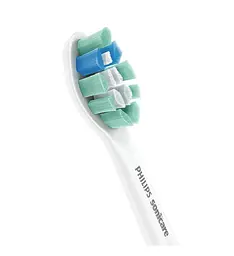 Насадки для електричної зубної щітки Philips C2 Optimal Plaque Defence, 4 шт. (HX9024/10) - мініатюра 3