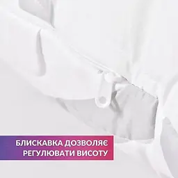 Подушка Ideia Elegantly антиалергенна 50х70 см біла 2 шт. (8-35570) - мініатюра 3