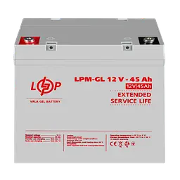 Акумулятор гелевий LPM-GL 12V - 45 Ah - мініатюра 2
