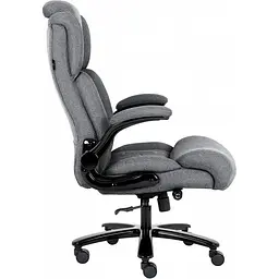 Офісне крісло GT Racer B-5938 Fabric Dark Gray XL [147914] - мініатюра 4