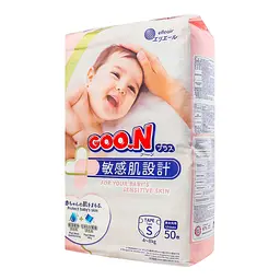 Підгузки Goo.N Plus 2 (4-8 кг), 50 шт. - мініатюра 2