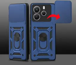 Панель BeCover Military для Xiaomi Redmi Note 14 5G Blue (713093) - мініатюра 5