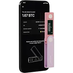 Криптогаманець Ledger Nano X Pastel Pink [130866] - мініатюра 5