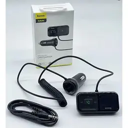 Автомобільний ФМ блютуз модулятор Baseus S-16 USB для автомагнітоли в машину - мініатюра 4