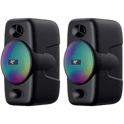 Колонки ігрові Havit HV-SK213 USB RGB Stereo black (HV-SK213) - мініатюра 3