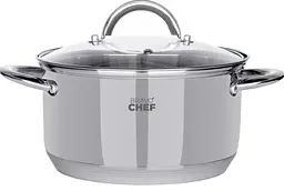 Каструля Bravo Chef 22 см (4.35 л) з кришкою (6720870)