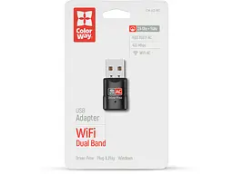 Мережевий адаптер ColorWay Wi-Fi (CW-AD-W2) - мініатюра 2