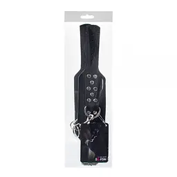 Кайдани на щиколотки Leather Leg Cuffs Black - мініатюра 2