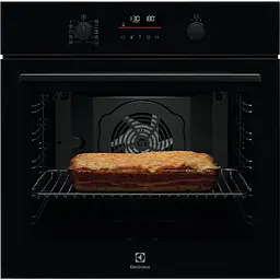 Духова шафа електрична Electrolux 72 л A++ дисплей конвекція піроліз телескопічні напрямні чорний