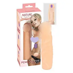 Насадка з вібрацією Nature Skin Sleeve with Bullet You2Toys 42-05875910000 87636 - мініатюра 1