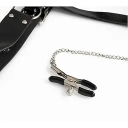 Бондажний набір з металевим анальним гаком Art of Sex Beatrice Bondage set With Anal hook № 3 - мініатюра 6