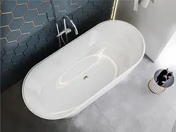 Ванна Miraggio Sena 1800x800 глянсова 0000936 Білий - мініатюра 5