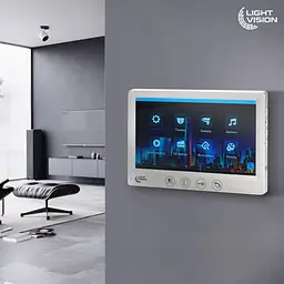 Відеодомофон 7" Light Vision AMSTERDAM FHD White (82-00206) - мініатюра 11