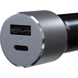 Автомобільний зарядний пристрій Satechi Space Type-C PD 72W Gray (ST-TCPDCCM) - мініатюра 4